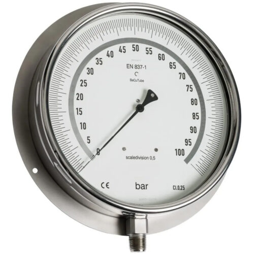 Edelstahl Manometer