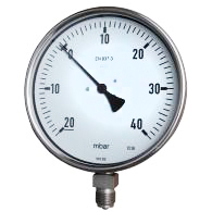 Standard-Druck Bereich von 4 bis 400 mbar