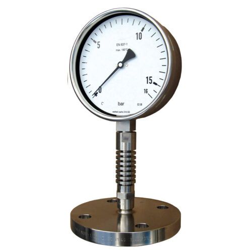 PBS Manometer mit chemischer Dichtung